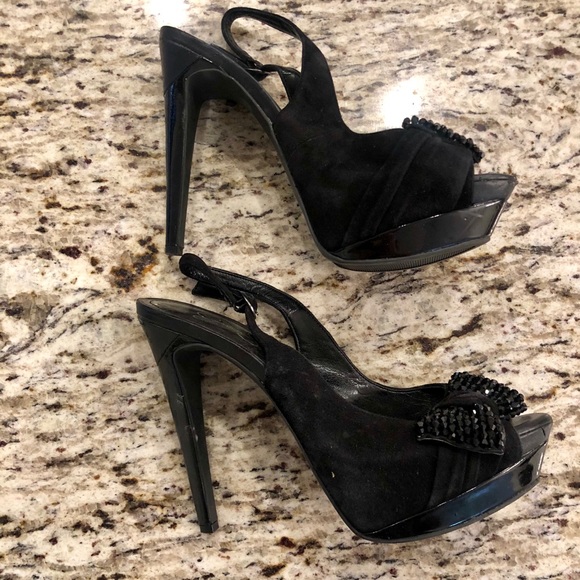Jessica Simpson black heels - Picture 4 of 9